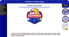 Desktop Screenshot of cadistrict47.org